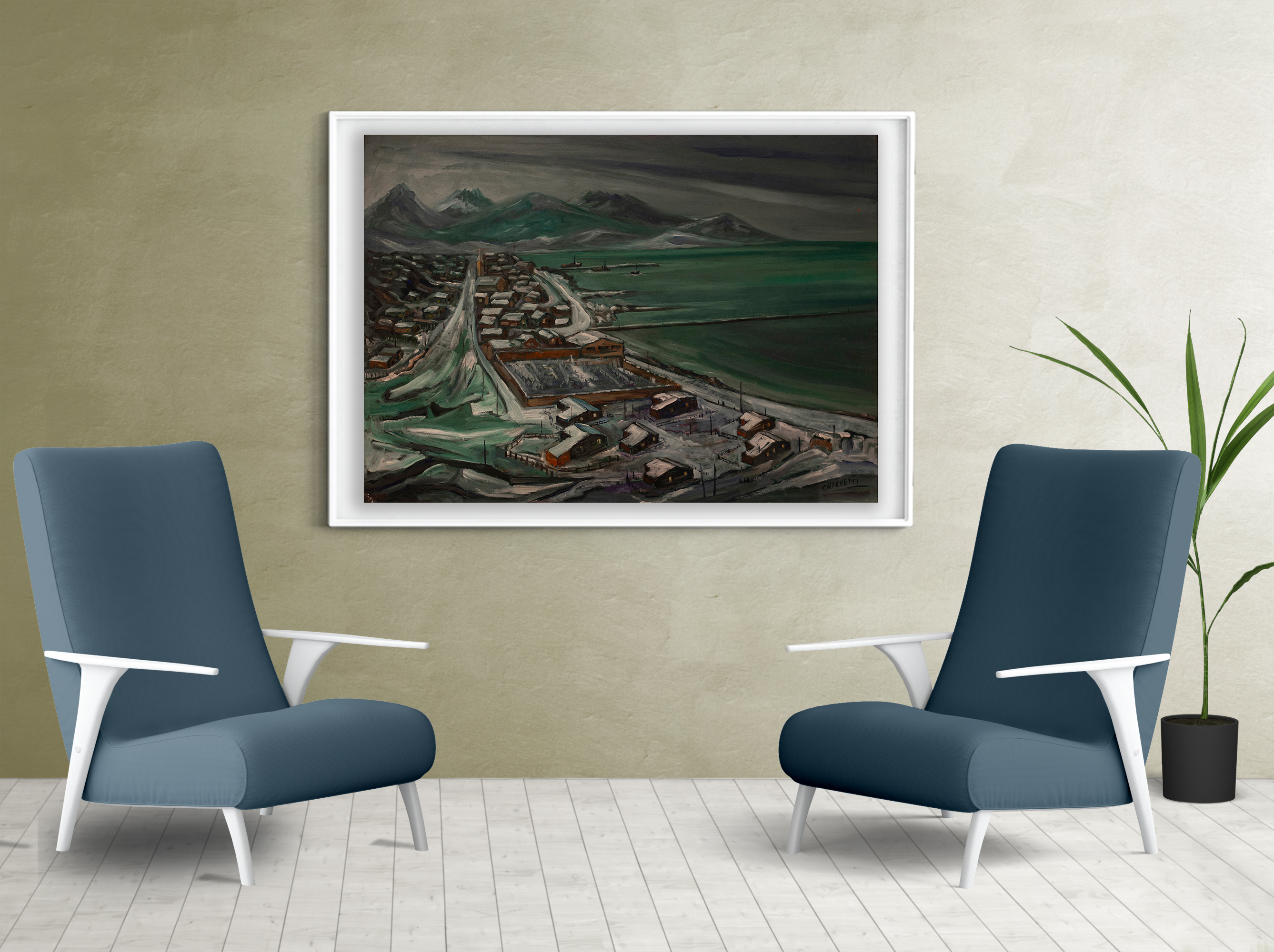 Living cuadro Malvinas 6